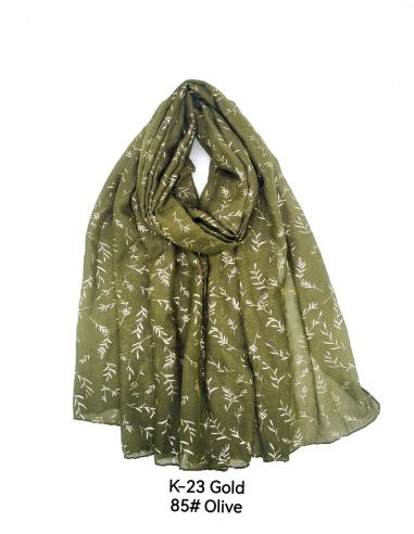 Foulard avec imprimé fleuri