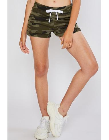 Short camouflage olive